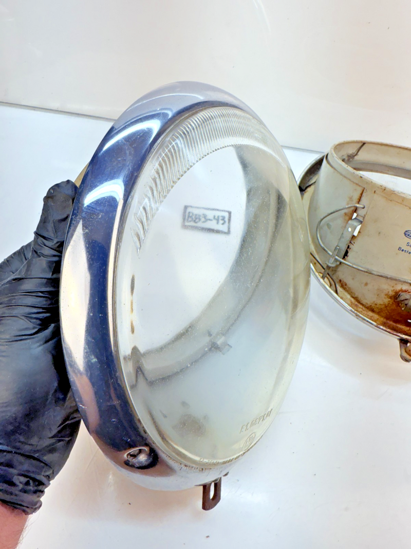 OEM 1946 - 1966 Volkswagen Type1 Bug Headlight Assembly Set PAIR B83-43