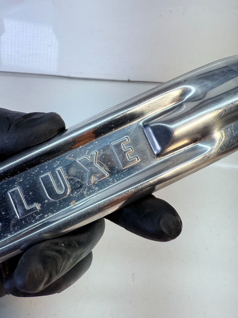 OEM 1951 FORD DELUXE SPEAR EMBLEM TRIM BADGE STAINLESS 51 B59-19