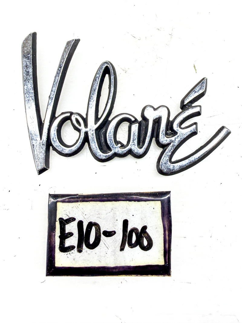 OEM 1976 - 1980 PLYMOUTH VOLARE FENDER EMBLEM MOPAR 4022352 E10-100