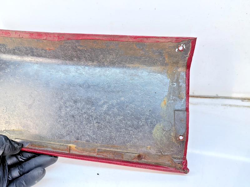 OEM C3 1973 - 1977 Corvette Side RH Rear Halo Roof Panel Trim 327663 Red B81-20
