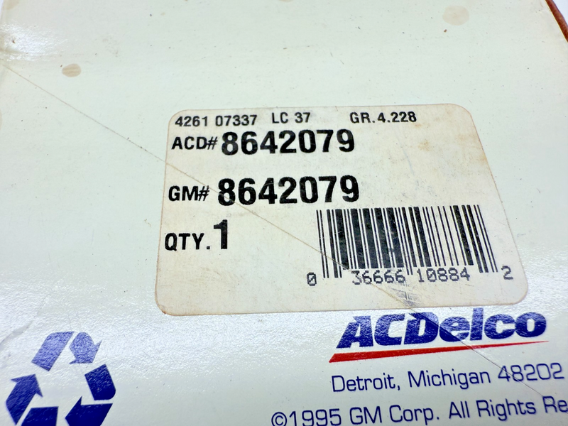 NOS OEM ACDelco 8642079 8642093 Piston Cover C30-15