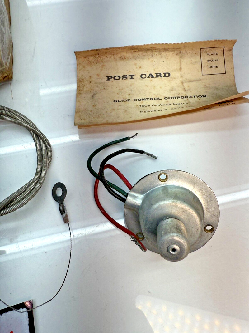 NOS VINTAGE GLIDE CONTROL UNIT W/INSTRUCTIONS UNIVERSAL FIT 12V 459-C2 B53-6