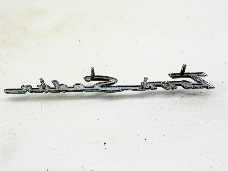 OEM 1956 FORD FAIRLANE TOWN SEDAN QUARTER PANEL EMBLEM BN-7325622-A E10-86