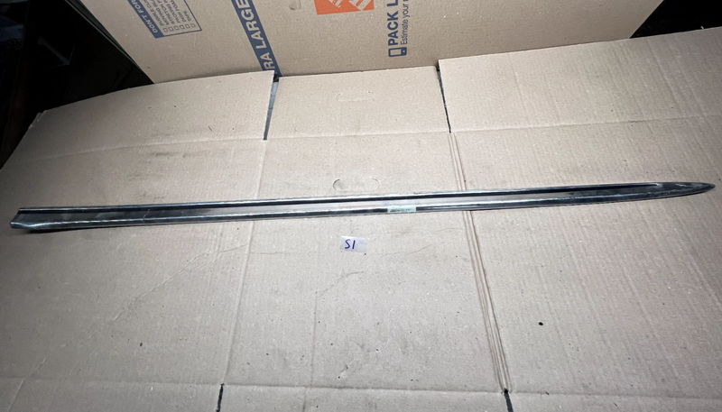 OEM 1963 FORD GALAXIE 500 & XL 2 DOOR LOWER DOOR MOLDING LEFT SIDE TRIM S1-22