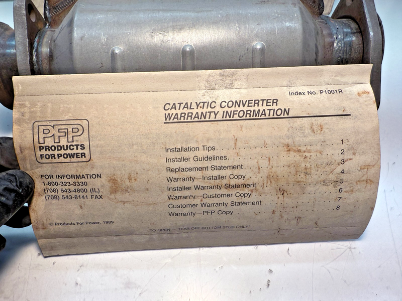 NOS PFP 5276 Catalytic Converter C8-4