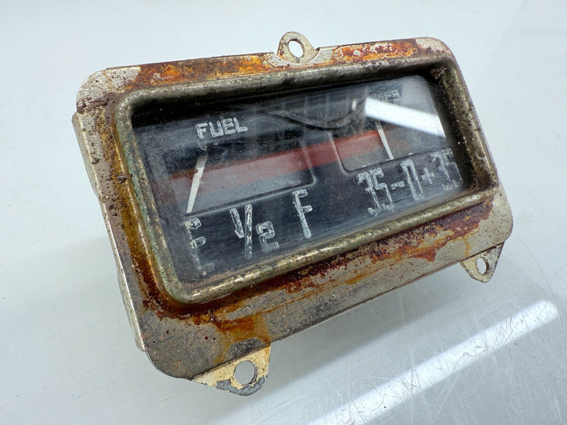 OEM 1939 DODGE PLYMOUTH PT81 MOPAR Fuel Amps Gauges Gauge Cluster Dash C36-48