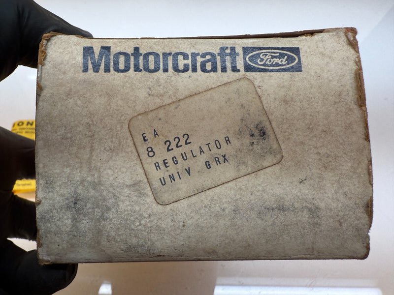 NOS Autolite 8-222 VOLTAGE REGULATOR 12 VOLT Motorcraft 1955 Chevy c16-30