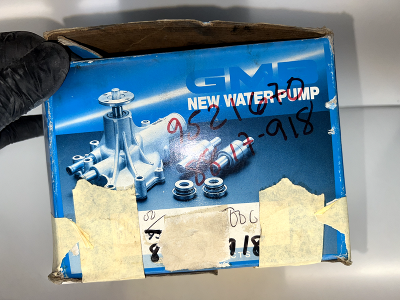 NOS GMB Water Pump - 158-1030 / 9321670 - Fits Saab 9000 1986-1990 C1-9