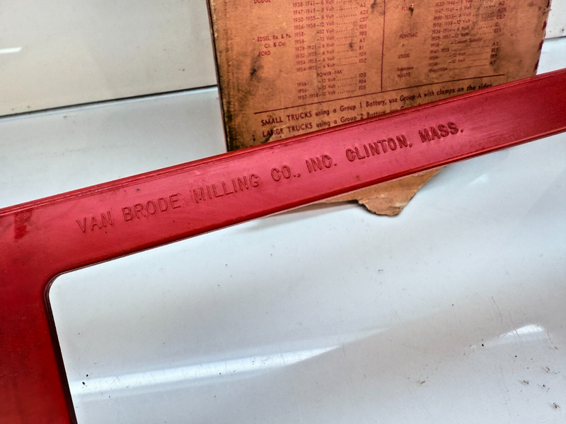 NOS  Kant-Ker-Rode Battery Hold Down Van Brode Milling B66-17