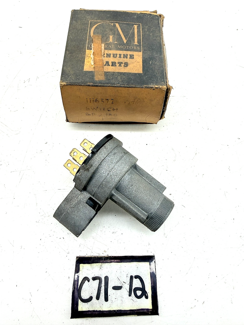 NOS 1960 Oldsmobile Dynamic 88 Super 88 98 Fiesta Ignition Switch 1116572 C71-12