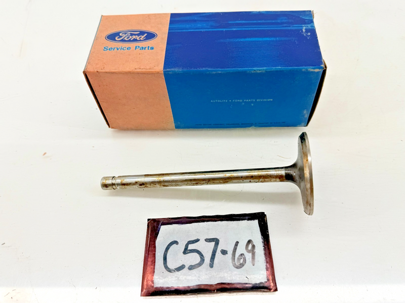 NOS 1968 Ford F-100 Pickup Truck Intake Valve Ford C8TZ-6507-A C57-69