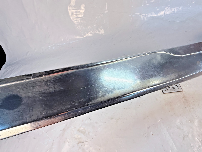 RARE OEM 1964 Ford Fairlane 500 Front Bumper Filler Panel TRIM MOULDING S1-69