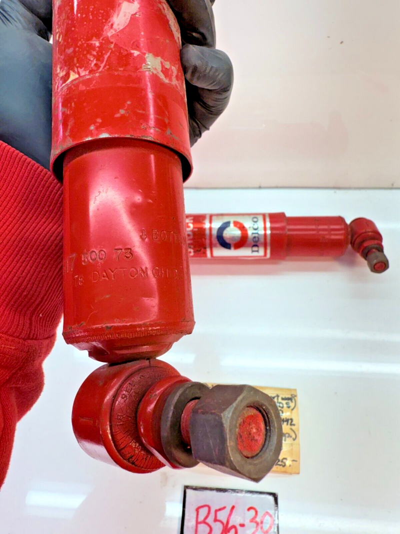 NOS VINTAGE DELCO GM BIG D REAR Shocks 1968 - 1969 CHEVELLE F-85 PRIX B56-30