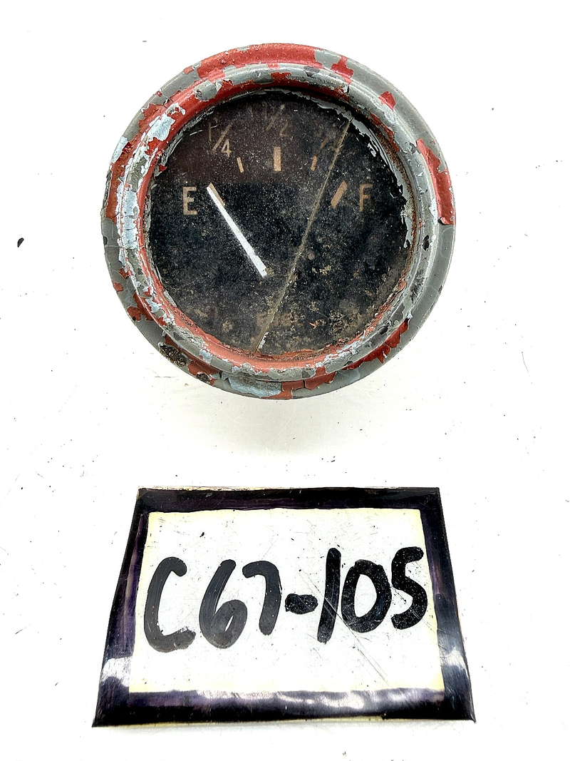 OEM 1940's Ford GPW Jeep Willys MB CJ2A CJ3A M38 WWII Fuel Gauge C67-105