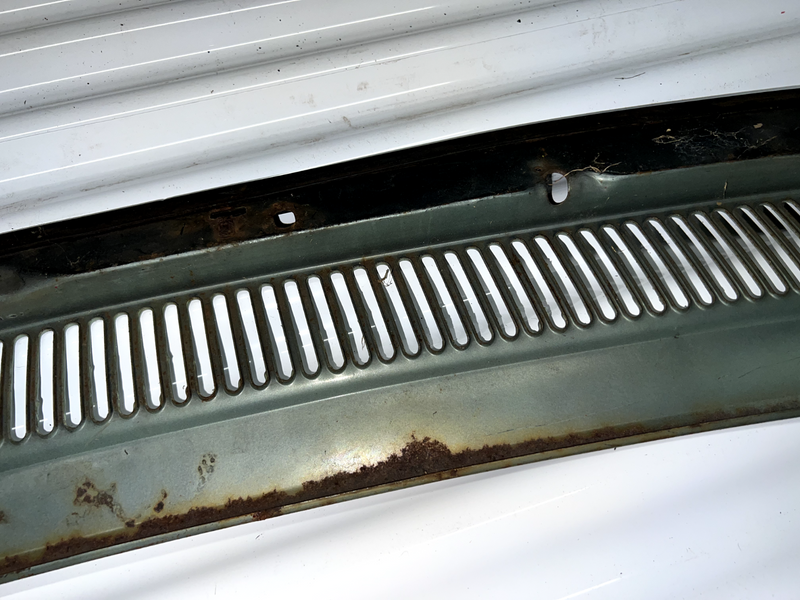 OEM 1965 Chevy Impala SS Hardtop Windshield Wiper Cowl Vent Panel 65 66 U5B-9