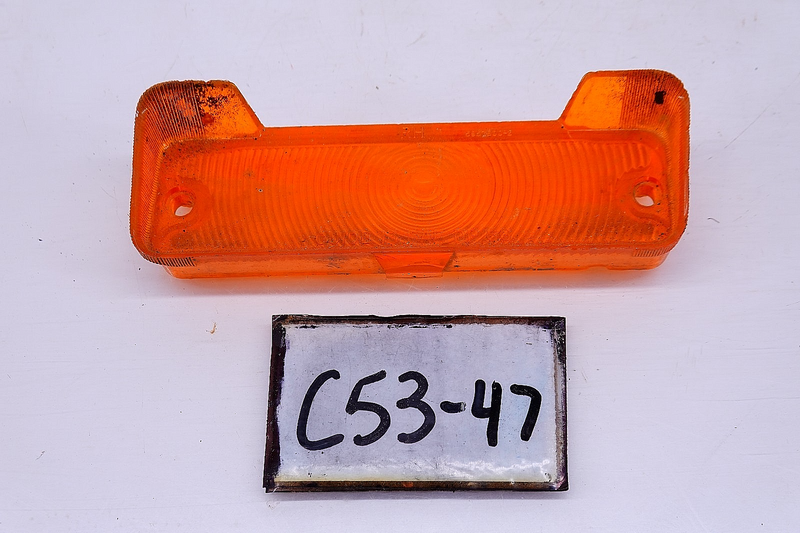 OEM 1966 Chevroler Passenger Car Amber Parking Lamp Lens SAE DP66 5957569 C53-47