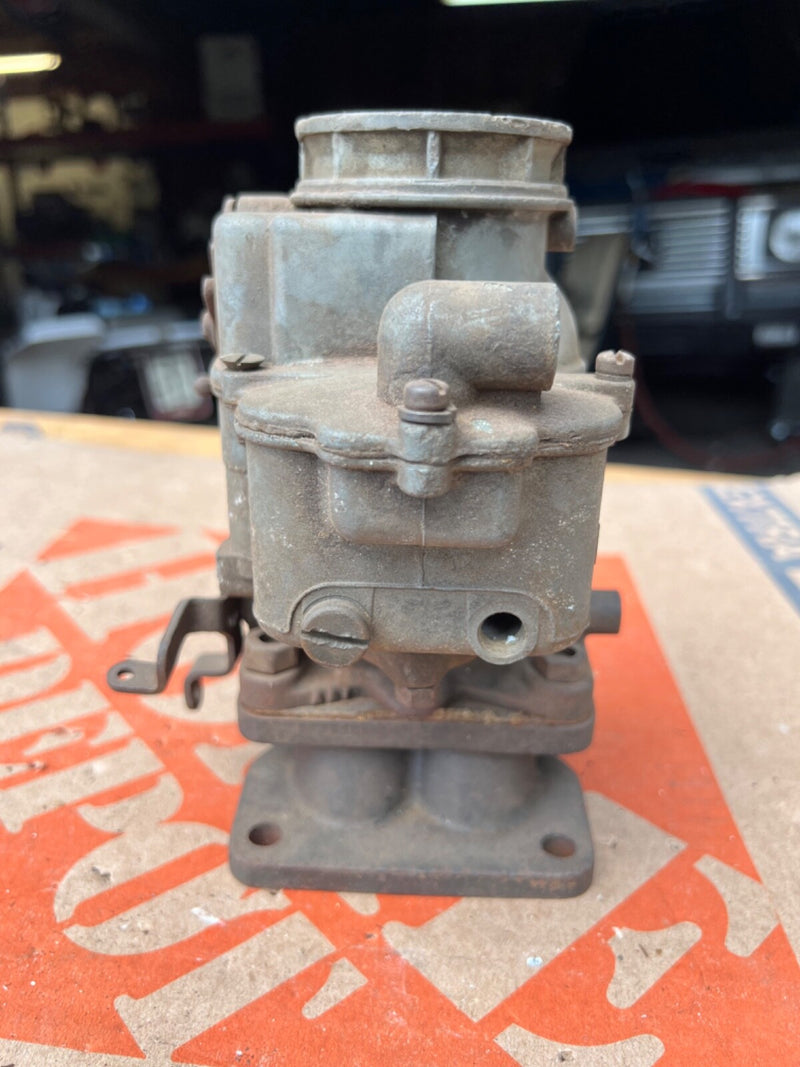 Used Factory Ford Flathead Carburetor Model 59 with 94 15/16 Stamp Free Linkage