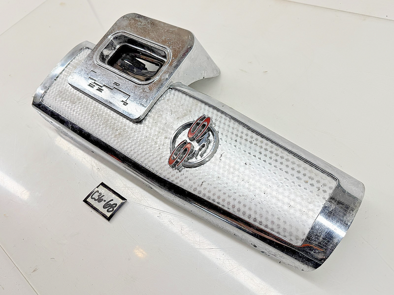 Vintage 1963 Chevy Impala SS Automatic Center SHIFTER Console Chrome 3827422 C36