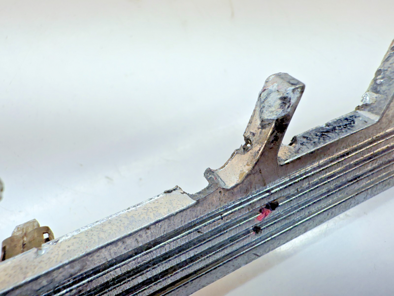 Vintage OEM 1955 Buick Century Script Emblem Badge E5-4