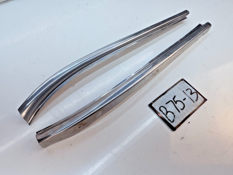 OEM 1956 1957 Chevy Bel Air PAIR Front A Pillar Trim Molding belair B75-13