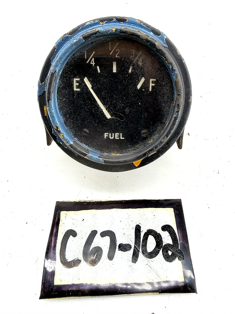 OEM 1940's Ford GPW Jeep Willys MB CJ2A CJ3A M38 WWII Fuel Gauge C67-102
