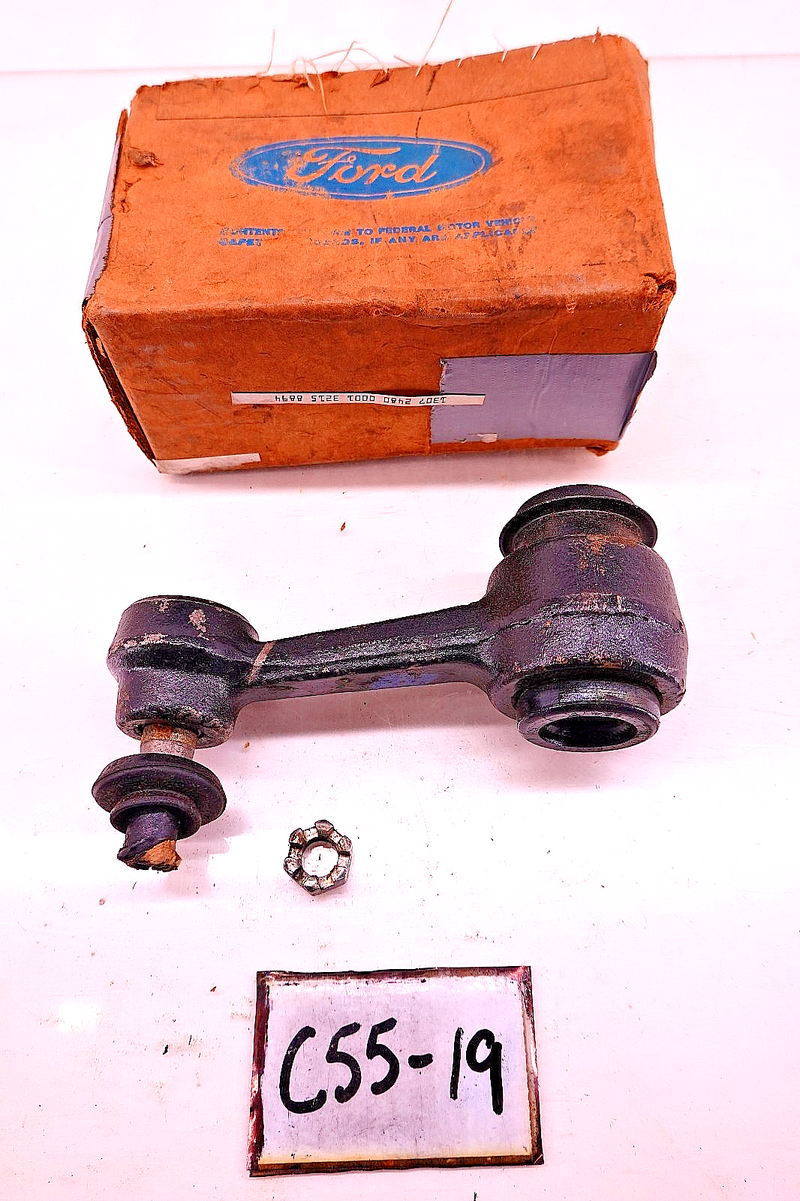 NOS 1963 1964 FORD FALCON COMET V8 POWER STEERING IDLER ARM C3DZ-3352-K C55-19