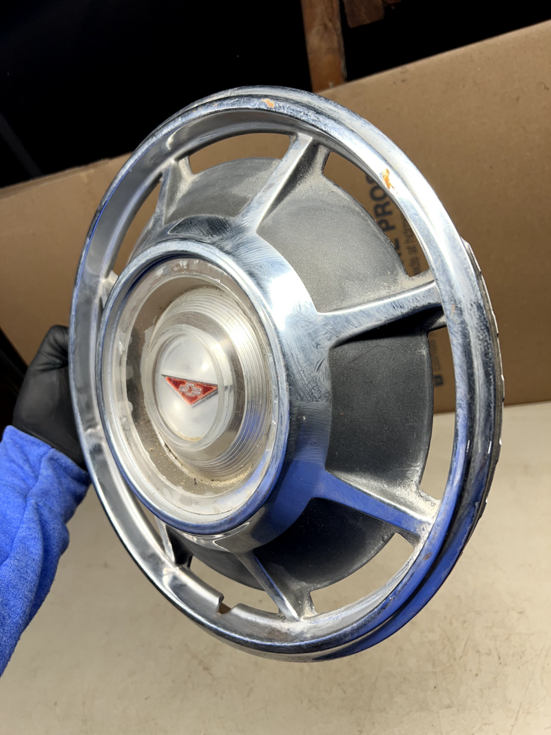 OEM Genuine 1966 Chevy Corvair Corsa 13" Hubcap Wheel Covers 66 B40-4
