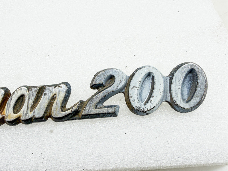 OEM 1971 - 1979 DODGE VAN TRADESMAN 200 FENDER EMBLEM 2956457 E10-68