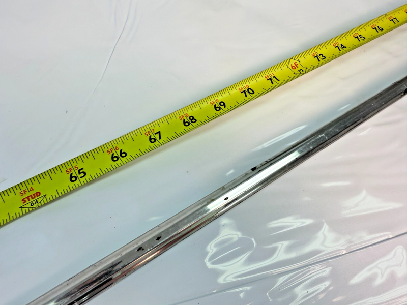 OEM 1960 IMPALA CONVERTIBLE 2 DOOR Quarter PAINT DIVIDER TRIM MOULDING LH S1-50