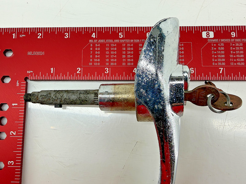 Vintage 1942 - 1946 1947 Chevrolet Aero Rear Trunk Handle Pontiac Chevy C34-52