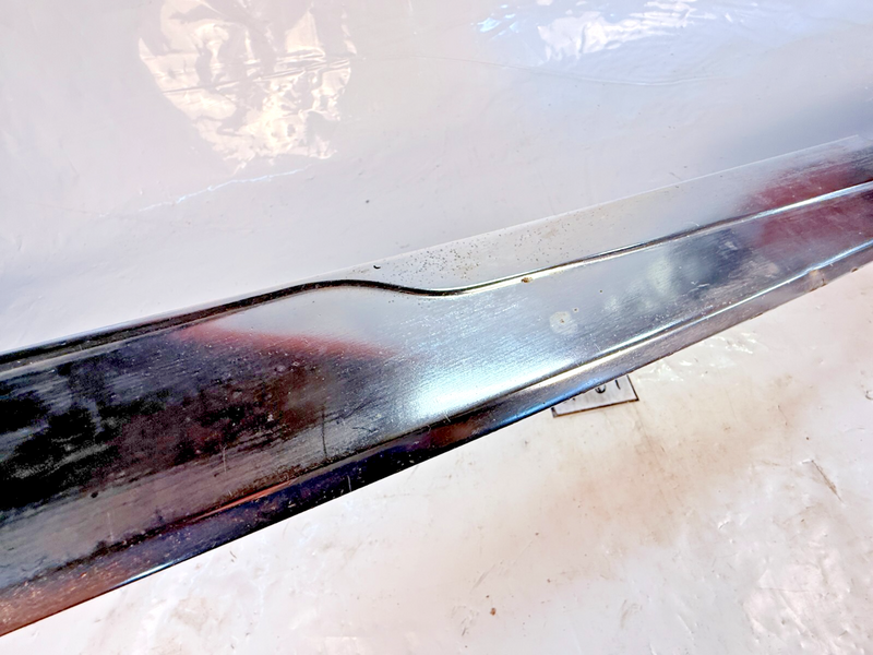 RARE OEM 1964 Ford Fairlane 500 Front Bumper Filler Panel TRIM MOULDING S1-69