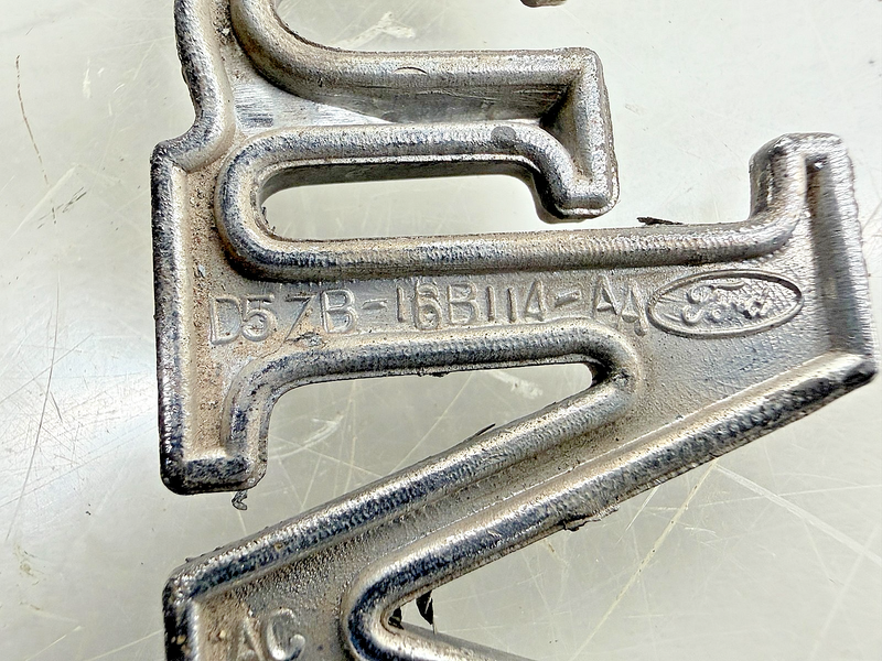 OEM 1974 - 1978 Ford Mustang Chrome Emblem Pair D5ZB-16B114-AA E9-59