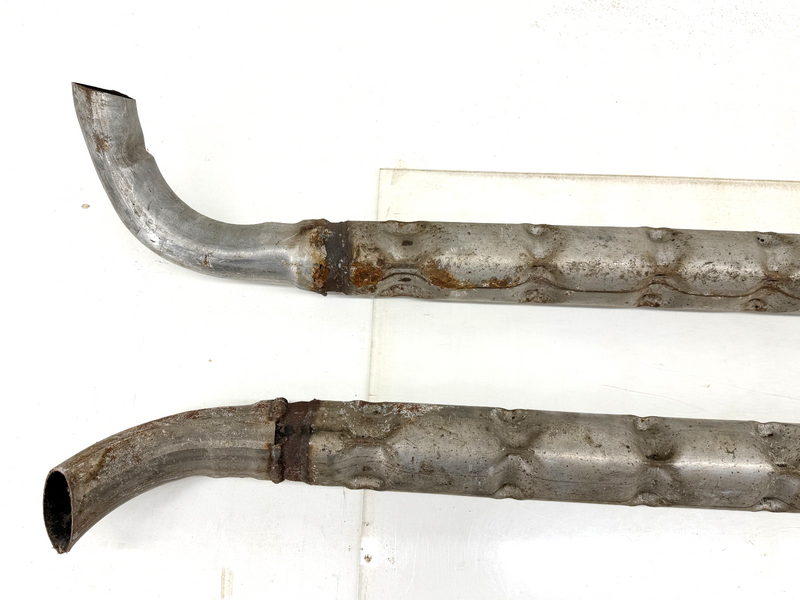 OEM GM 1963 - 1967 C2 Corvette LH RH 3872969 3872970 Side Exhaust Pipes U5B-122