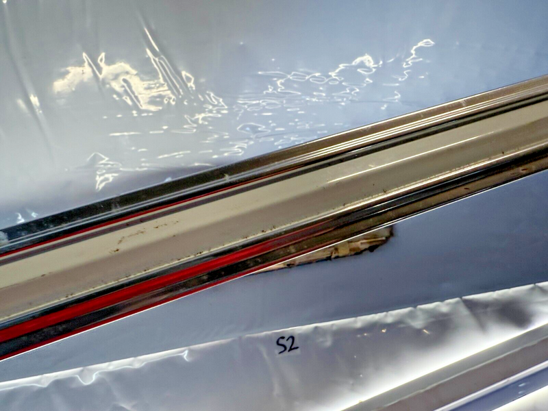 NOS OEM 1965 Plymouth Belvedere ll SW TRIM MOULDING White 65 2584058 S2-29