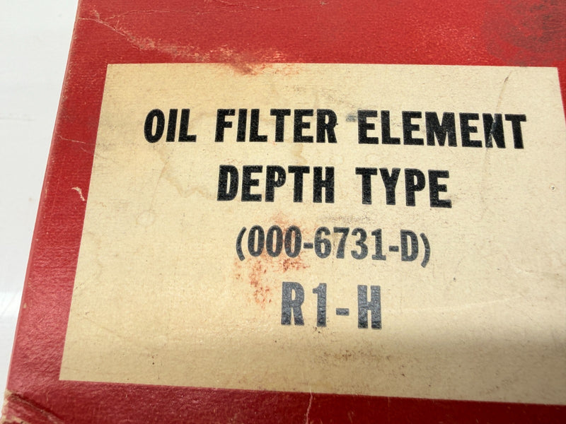 (4) NOS LOT 1958 - 1961 Ford Oil Filter Rotunda 000-6731-A / 000-6731-D