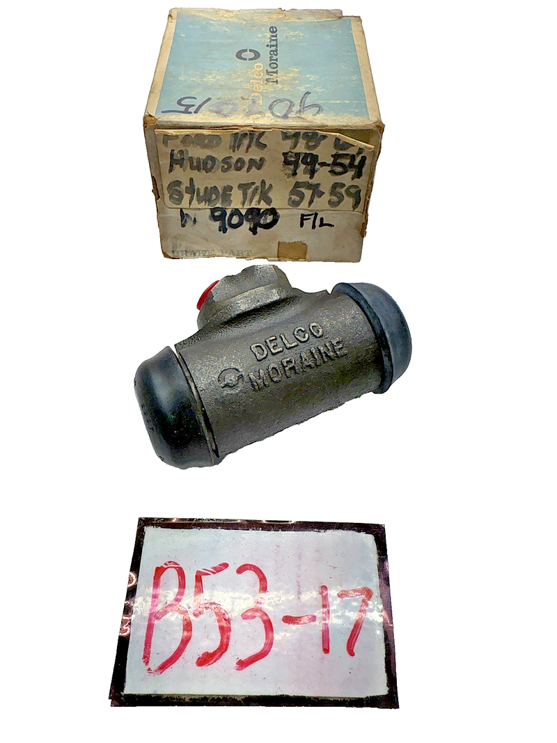 NOS Delco Moraine Front LH Wheel Cylinder Hudson 1949-54 Studebaker Truck B53-17