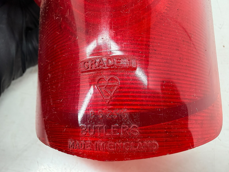 OEM 1957 FORD ANGLIA TAIL LIGHT LENS C56-38
