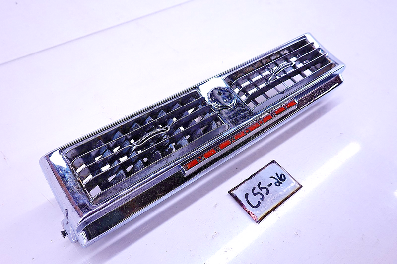 Rare OEM 1964 MERCURY COMET Chrome Dash Vents Bezel C55-26