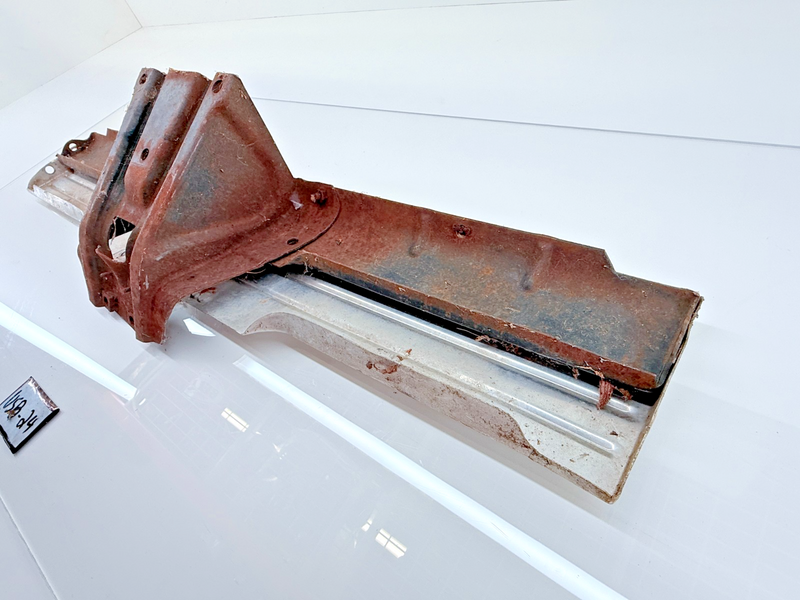 1964 Chevy Impala Belair Biscayne Front License Plate Panel Filler & Bracket U5B