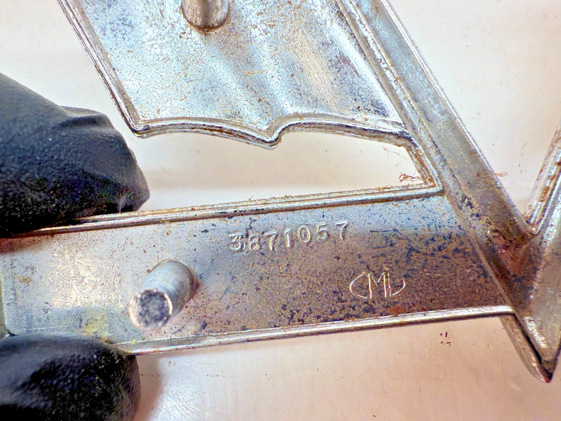 OEM 1965 - 1968 Chevrolet PAIR 396 Turbo-Jet Fender Emblems E8-3