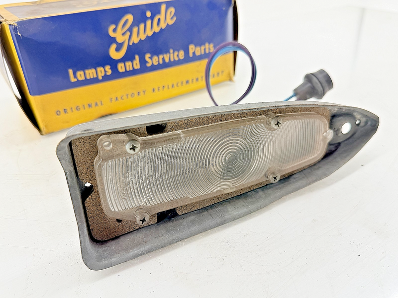 NOS 1959 Chevrolet Belair Biscayne Impala RH Parking Lamp Assembly Light C73-2