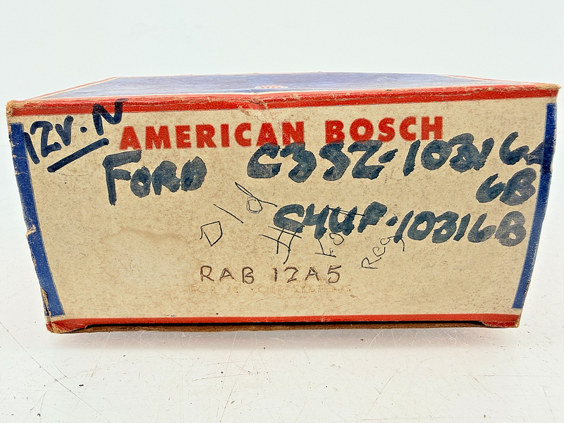 NOS 1965 - 1977 Mustang Cougar Ford F100 F350 VOLTAGE REGULATOR RAB 12A 5 C74-14