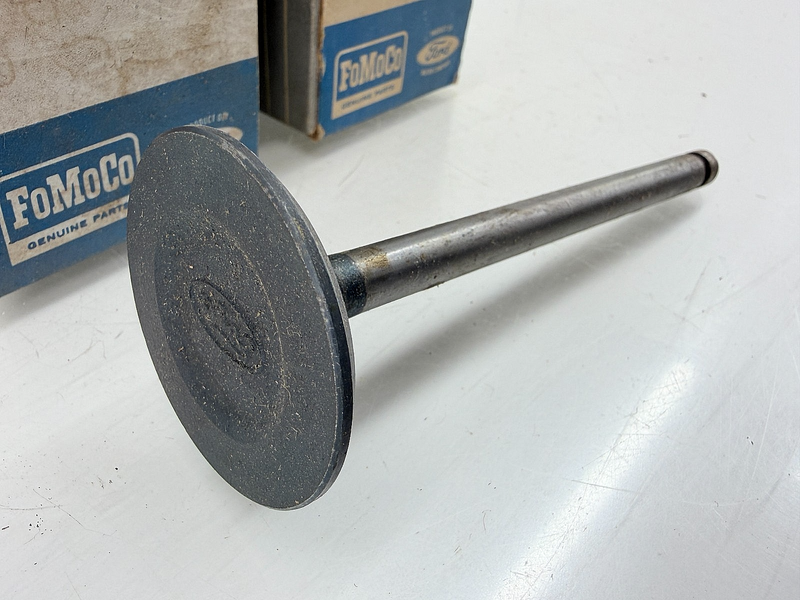 (3) NOS 1954 Ford 223 1955 1956 Ford 272 Exhaust Valves C0AE-6507-J C66-4