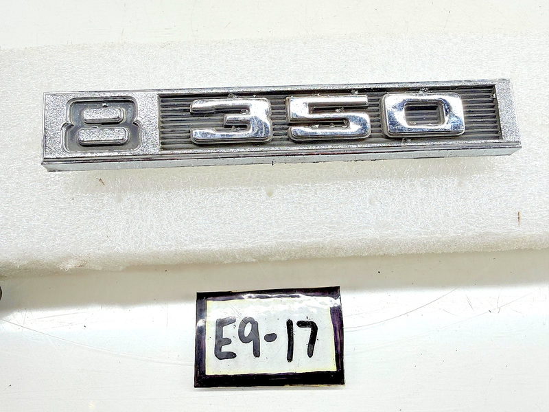 OEM 1969 - 1972 Chevy 8 350 Emblem 3950926-292 E9-17
