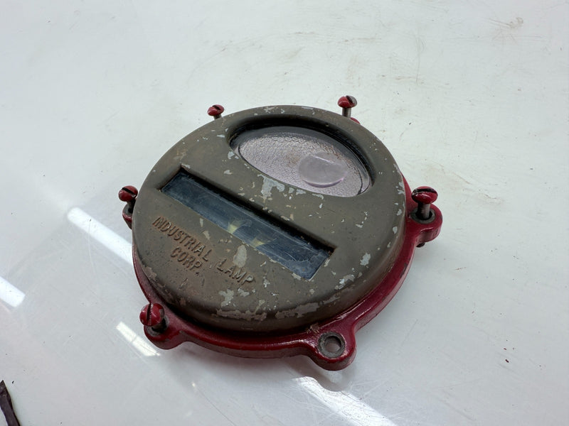 OEM 1950's Kaiser Willy M38 MC Jeep Rear Stop Light Turn Signal Lens Cover C40-4