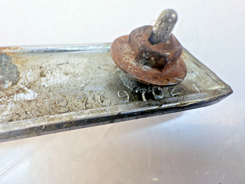 OEM 1960 Chevrolet Impala #2 Right Front Fender Chrome Molding Trim Louver E6-71