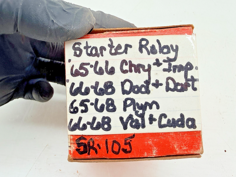 NOS 1965 - 1976 CHRYSLER DODGE PLYMOUTH STARTER RELAY SR-105 C74-28