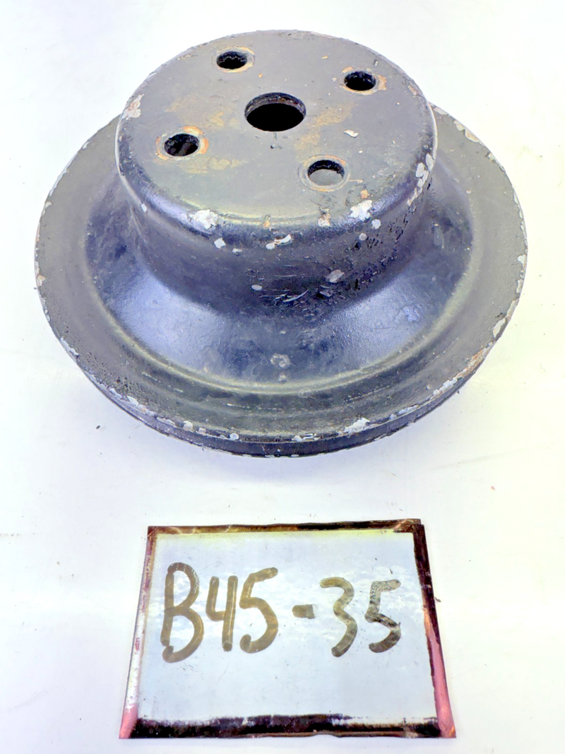 1969 1970 CAMARO CHEVELLE IMPALA 396 427 AC WATER PUMP PULLEY 2 GROOVE B45-35