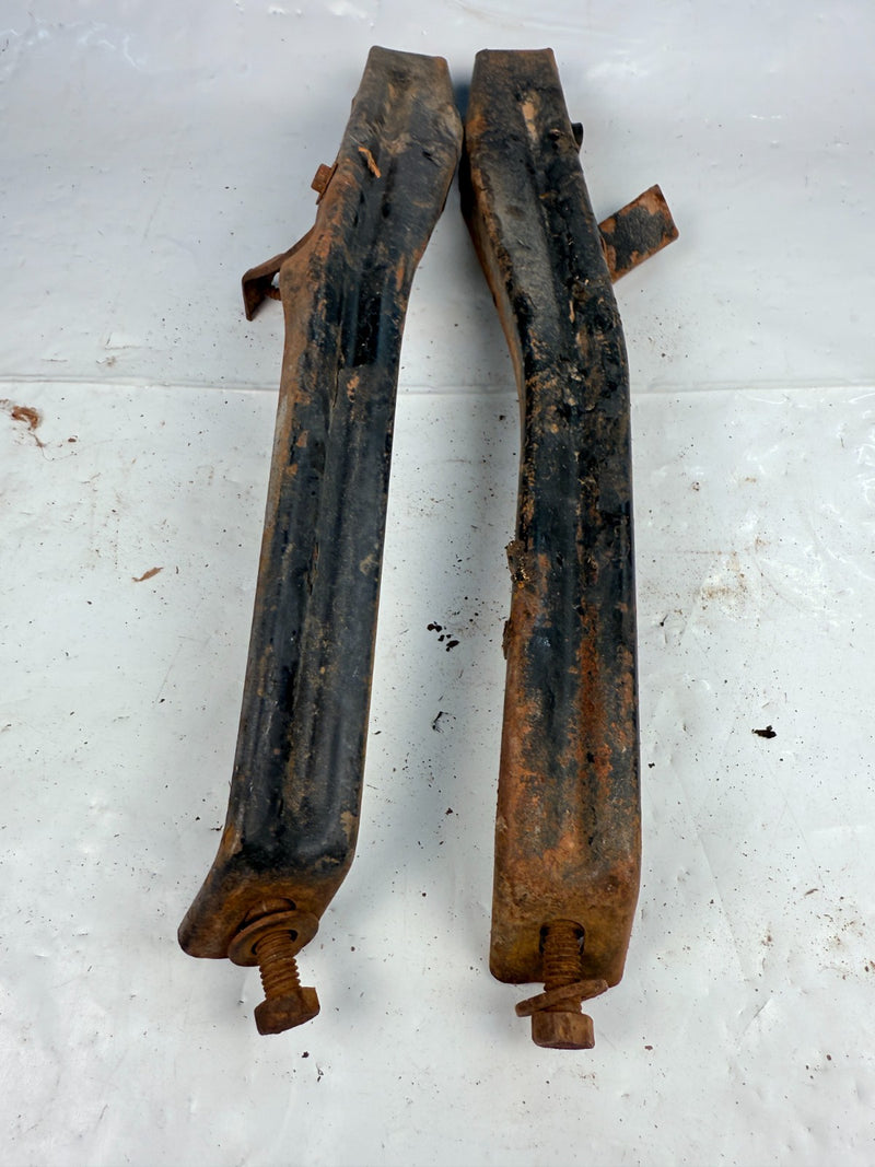 OEM 1960 Chevy Impala Rear Bumper Brackets PAIR 60 B18-6