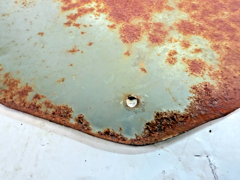 Vintage 1959 Goodyear Tires Gas Station Metal Sign 28" x 13.5" Chevy Ford Dodge